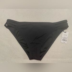 Brand new with tags size large Black swim bottom from Kona Sol